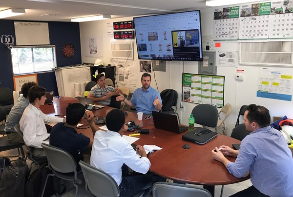We gave the students a tour of Skanska’s Pratt Engineering Building project at Duke University to give them a better understanding of construction.