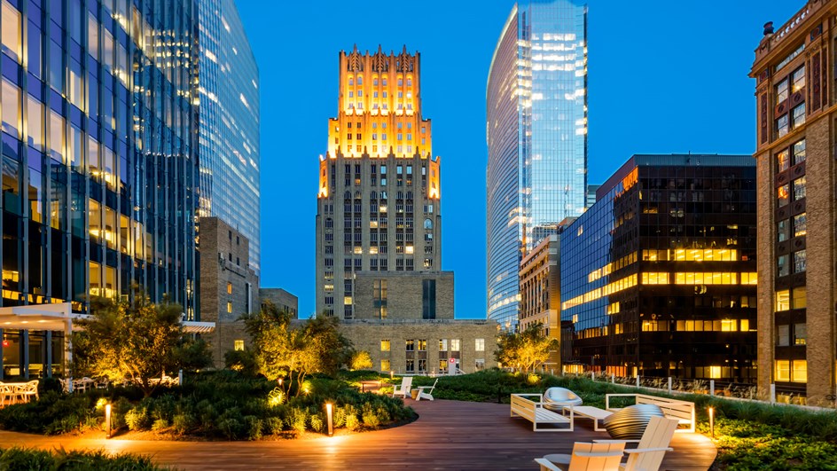 Bank of America Tower Twilight