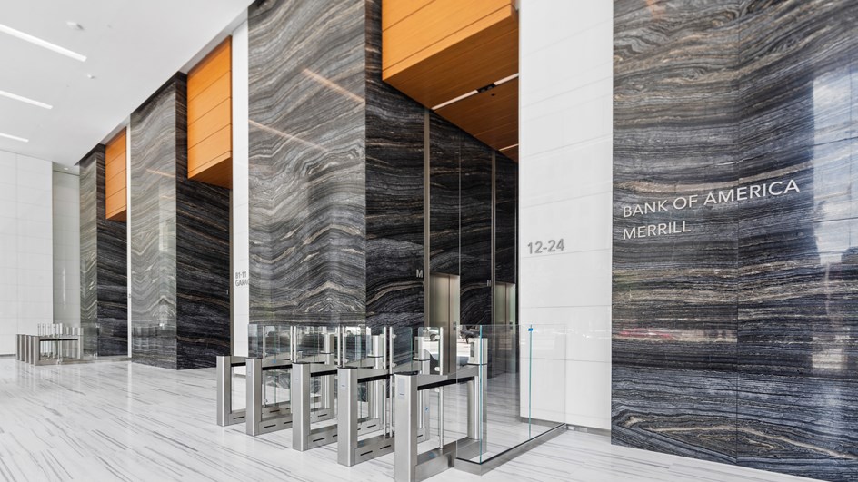 Bank of America Tower Pillars