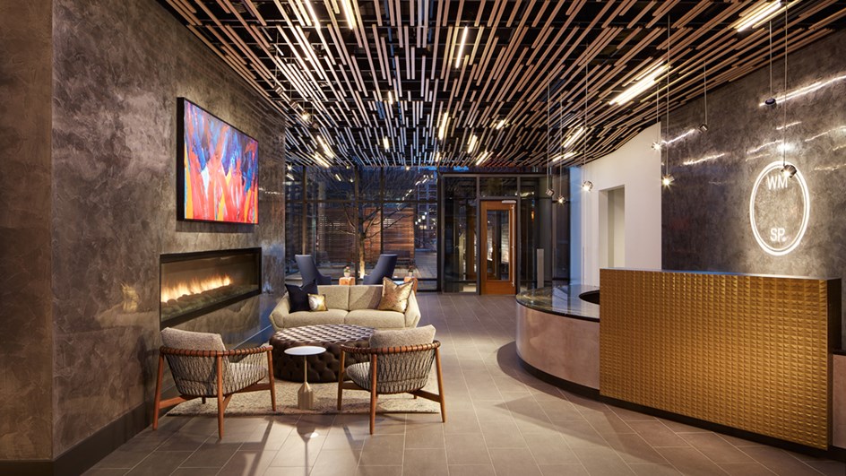 Watermark Seaport Lobby Dark