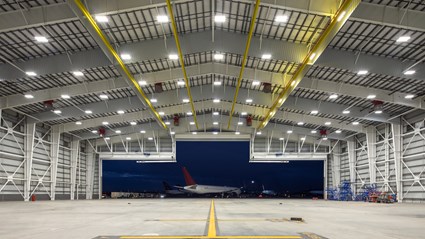 Los Angeles International Airport (LAX)  Delta Air Lines Maintenance Hangar 