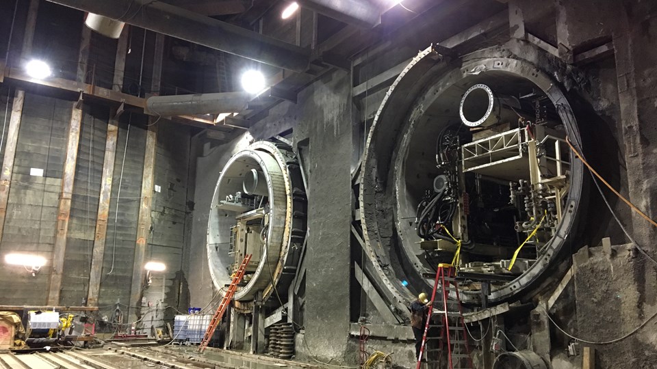 Our Purple Line Westside Subway Extension Phase 1 project.