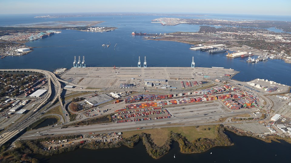 Offshore Wind Staging Port at Portsmouth Marine Terminal