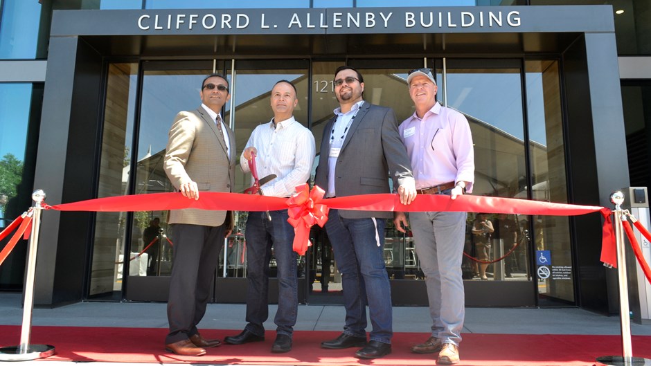 Ribbon Cutting -Skanska with Raaj Patel